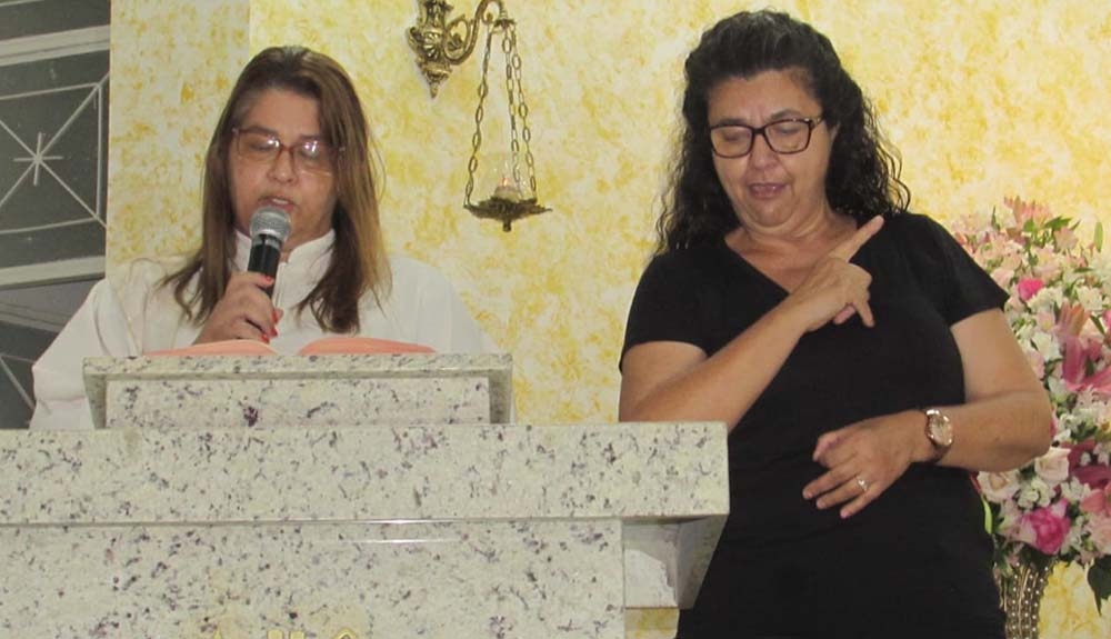 Foto de Setembro Azul: Pastoral Diocesana do Surdo de Divinópolis celebrou o mês dedicado a causa do surdo