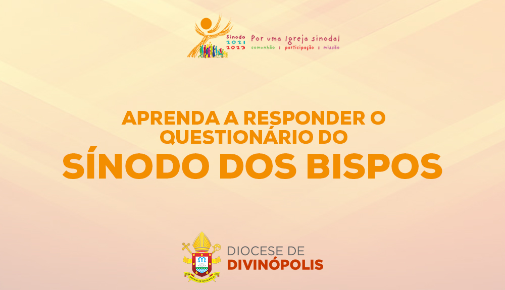 Foto de Padre Marcelo Caixeta nos ensina a preencher o Questionário do Sínodo 2021-2023