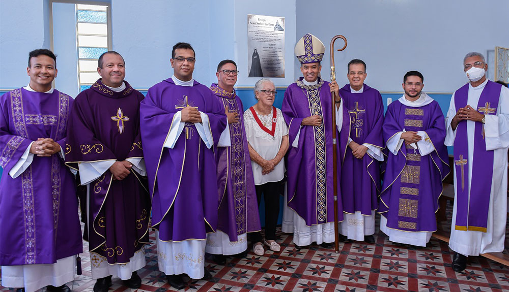 Foto de Dia de muita festa em Camacho com a reabertura da Matriz de Nossa Senhora das Dores!