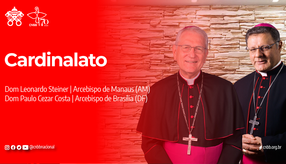 Foto de Papa anuncia Consistório: Dom Steiner e Dom Paulo Cezar Costa serão cardeais