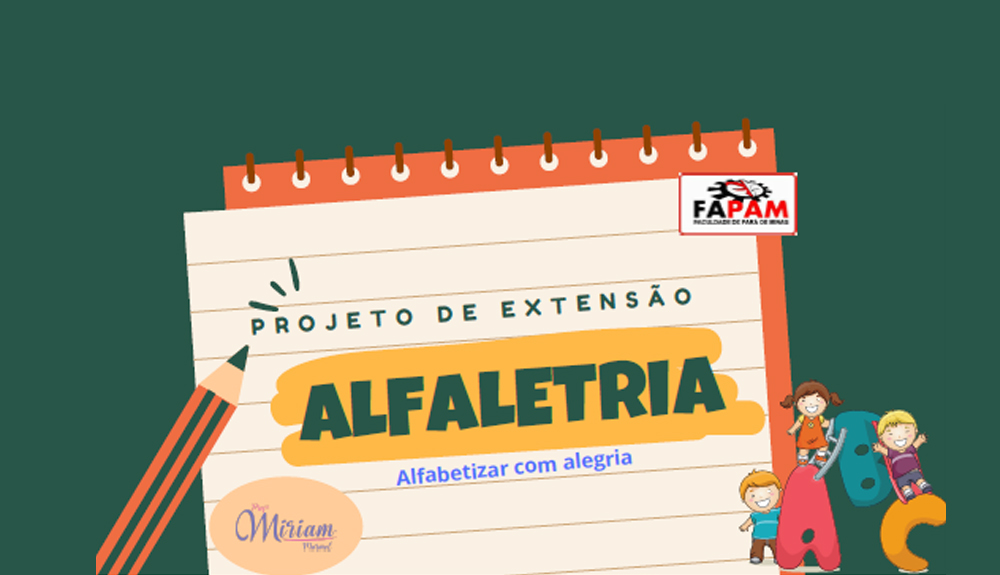 Foto de Projeto de Extensão da Fapam colabora com o processo de alfabetização de Pará de Minas