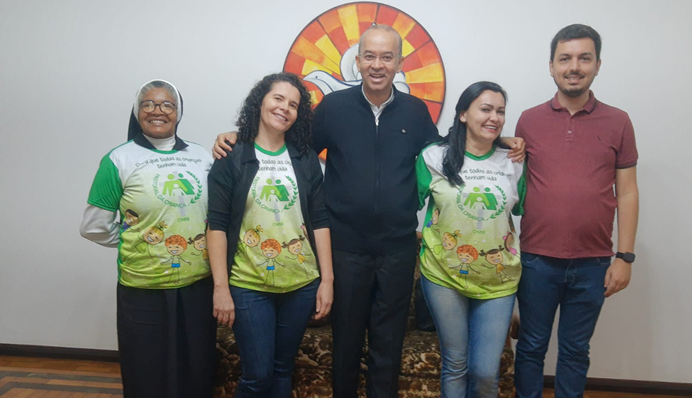 Foto de Dom José Carlos reuniu com a Coordenação Diocesana da Pastoral da Criança