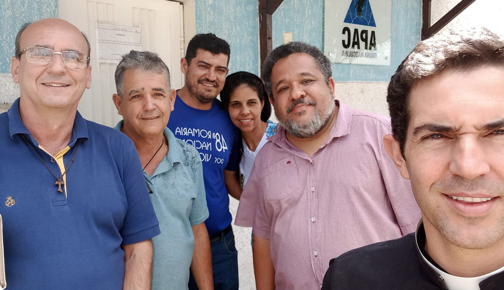 Foto de Membros da Diaconia Carcerária visitaram a unidade masculina da APAC de Itaúna