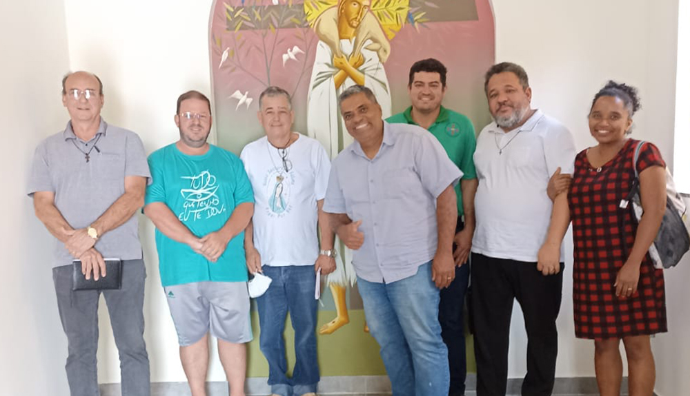 Foto de Membros da Diaconia Carcerária participaram de formação com o Frei Ismail