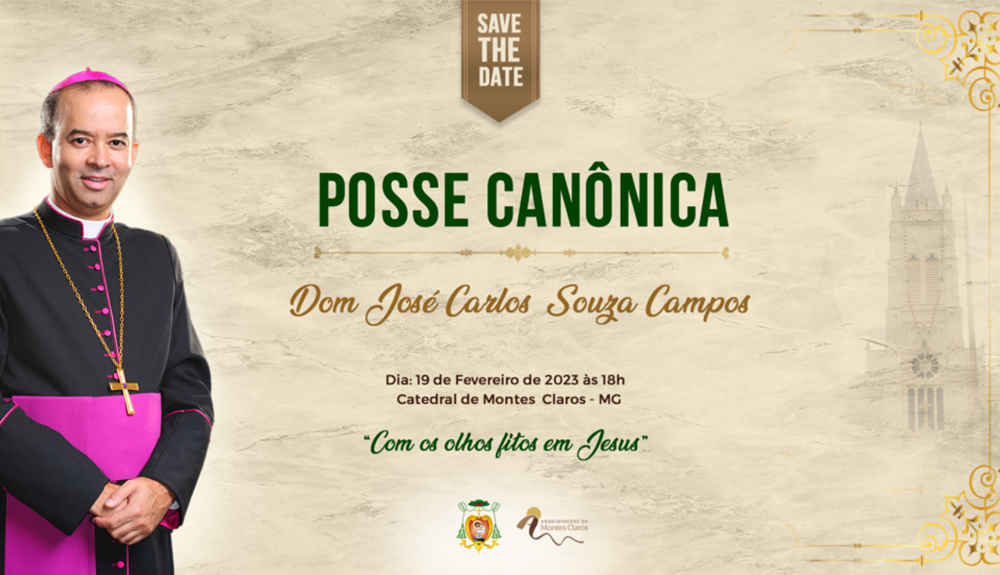 Foto de Posse Canônica de Dom José Carlos como o quarto arcebispo de Montes Claros