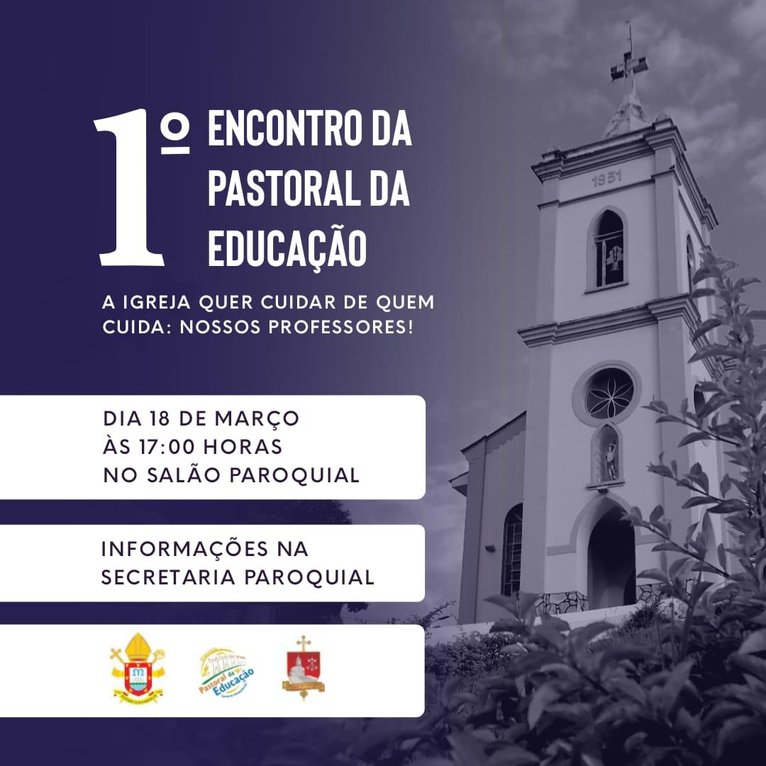 Foto de Diaconia e Pastoral da Educação Diocesana inicia os trabalhos pastorais na Paróquia São Sebastião em São Sebastião do Oeste.