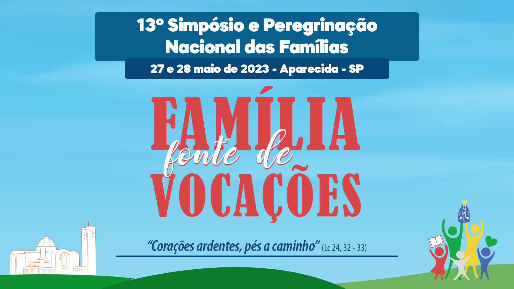 Foto de 13º Simpósio e Peregrinação Nacional das Famílias, em Aparecida – SP
