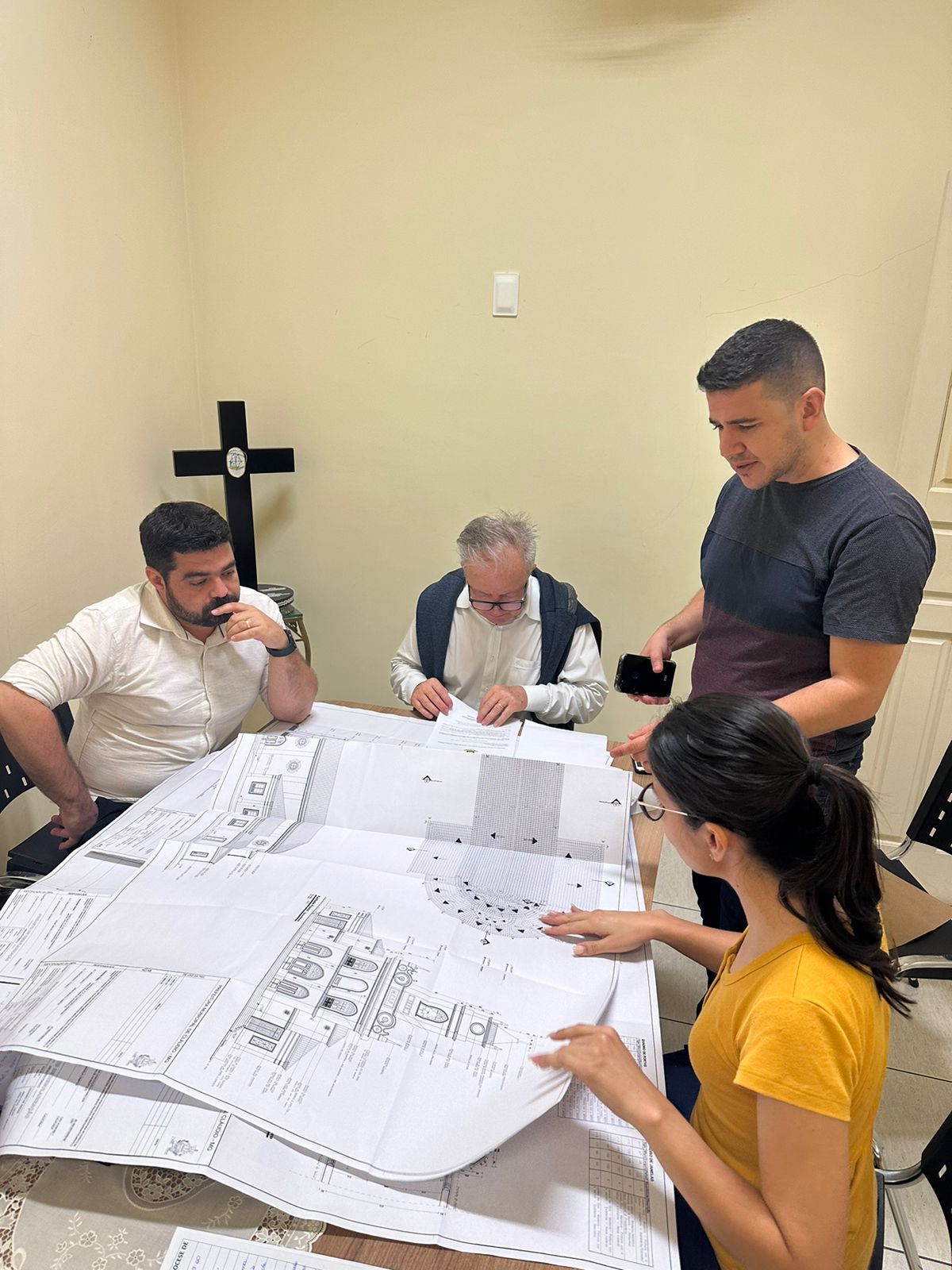 Foto de Comissão de Arquitetura e Arte Sacra analisa 5 projetos enviados pelas paróquias da Diocese