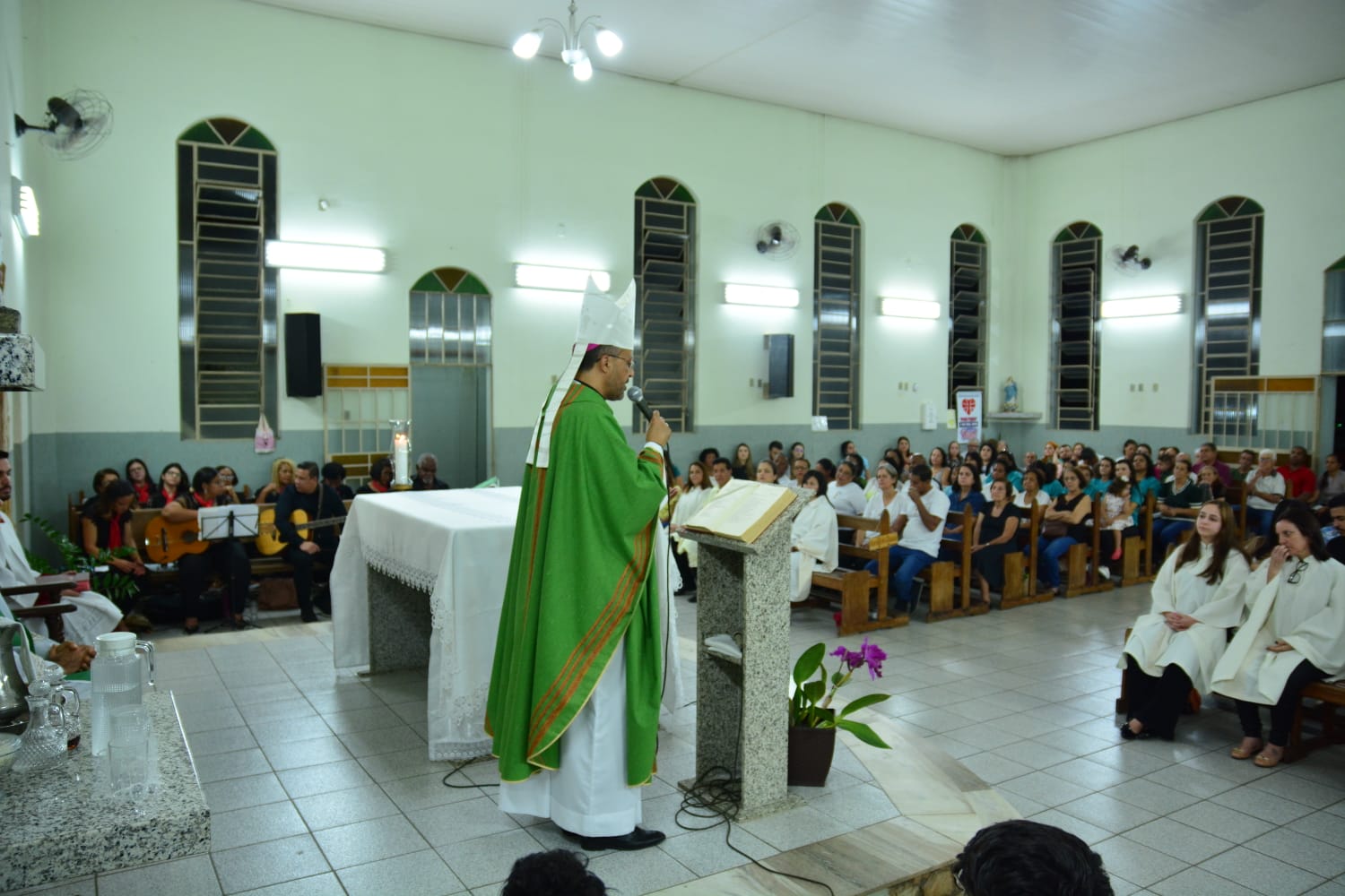 Foto de Comunidade São Luís Gonzaga recebe visita de Dom Geovane Luís