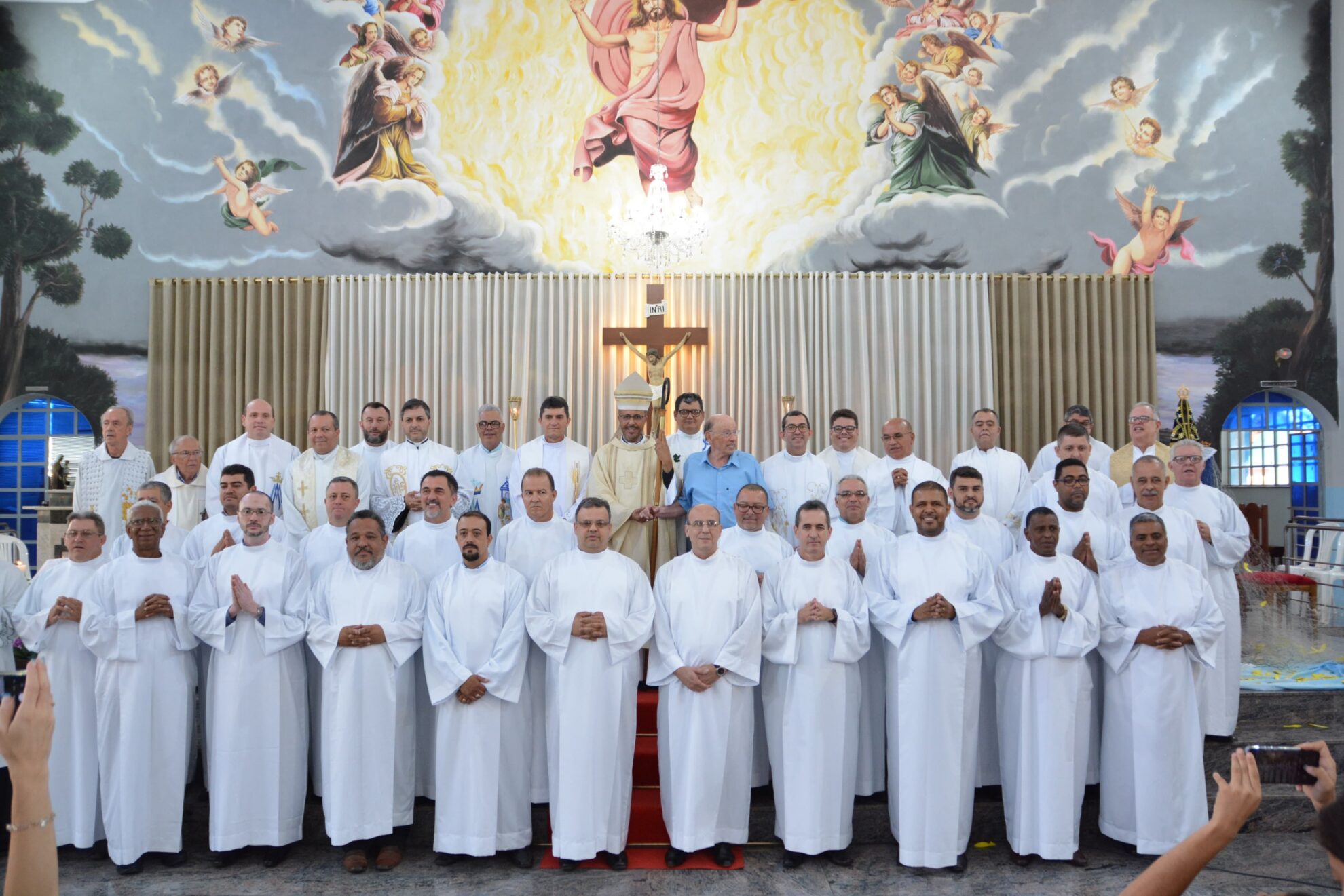 Foto de Candidatos ao Diaconato Permanente recebem Ministério de Leitor
