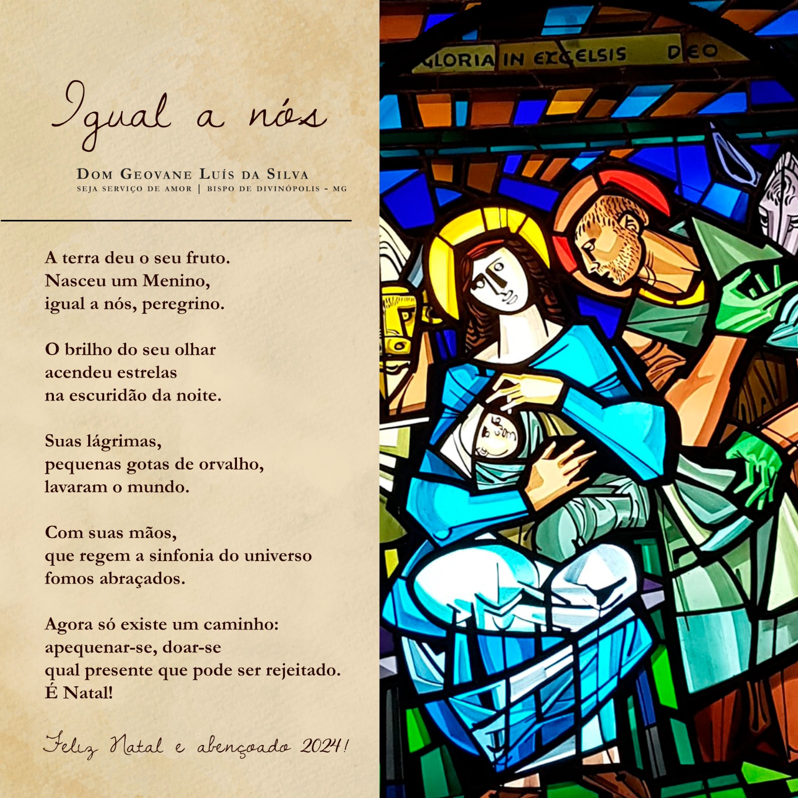 Foto de Igual a nós | Dom Geovane Luís