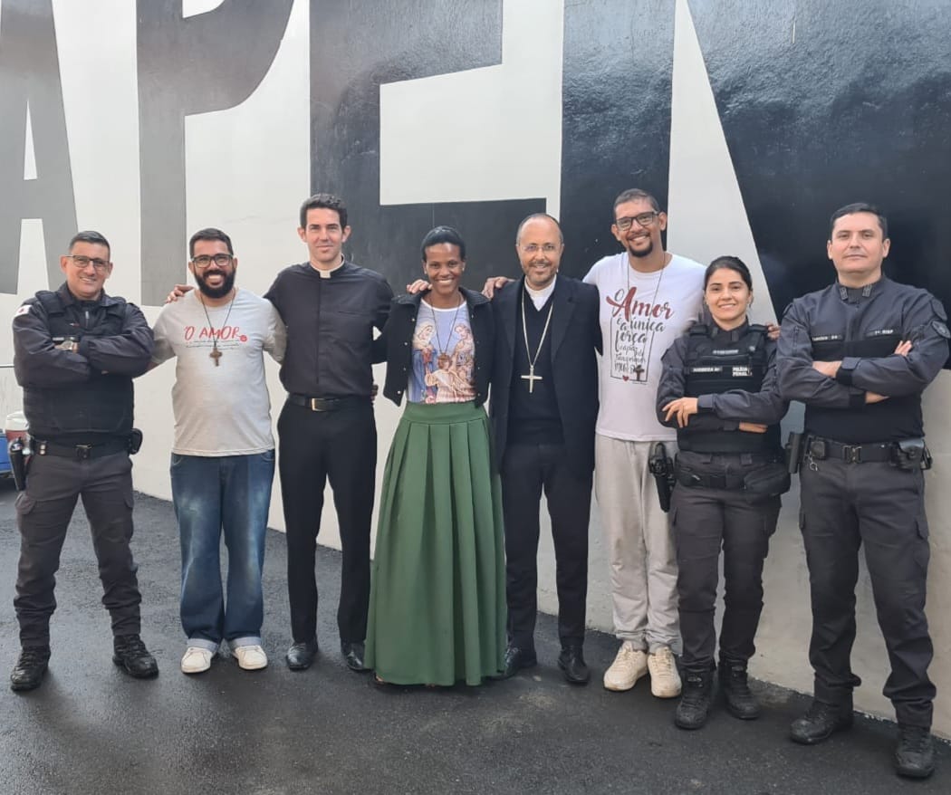 Foto de Unidade prisional de Nova Serrana recebeu visita de Dom Geovane Luís