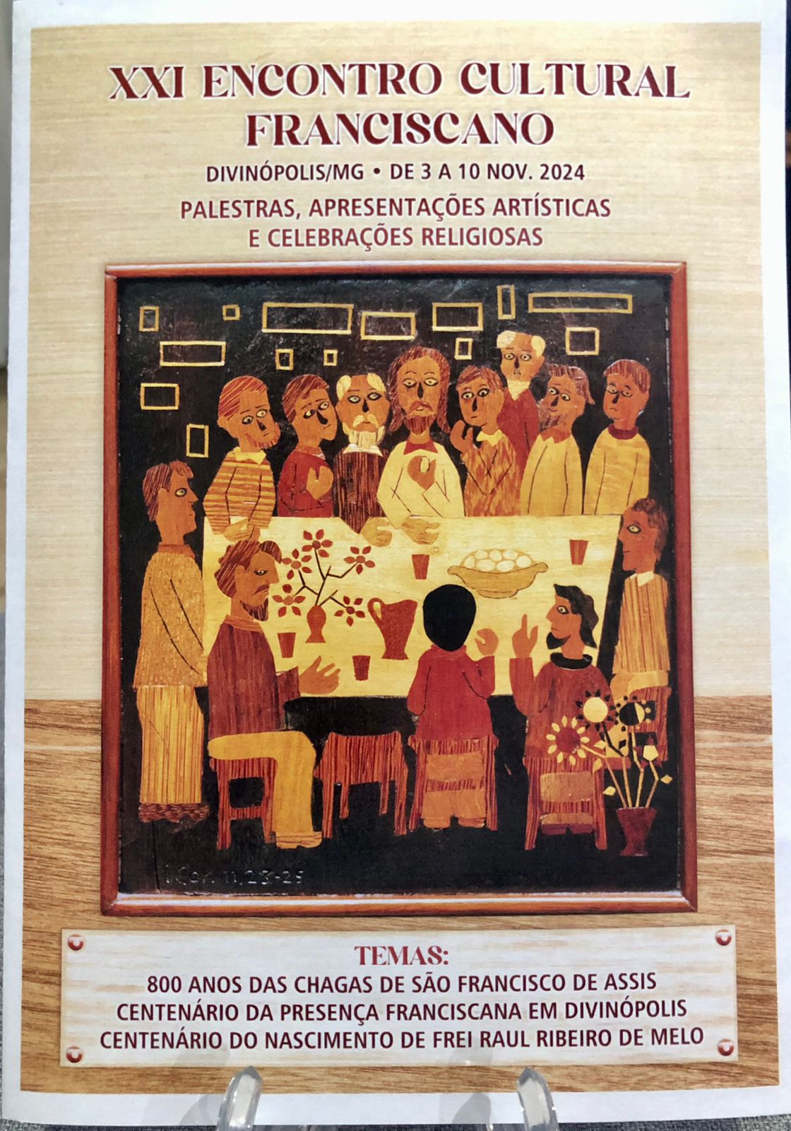 Foto de Encontro celebra e discute cem anos da presença franciscana em Divinópolis