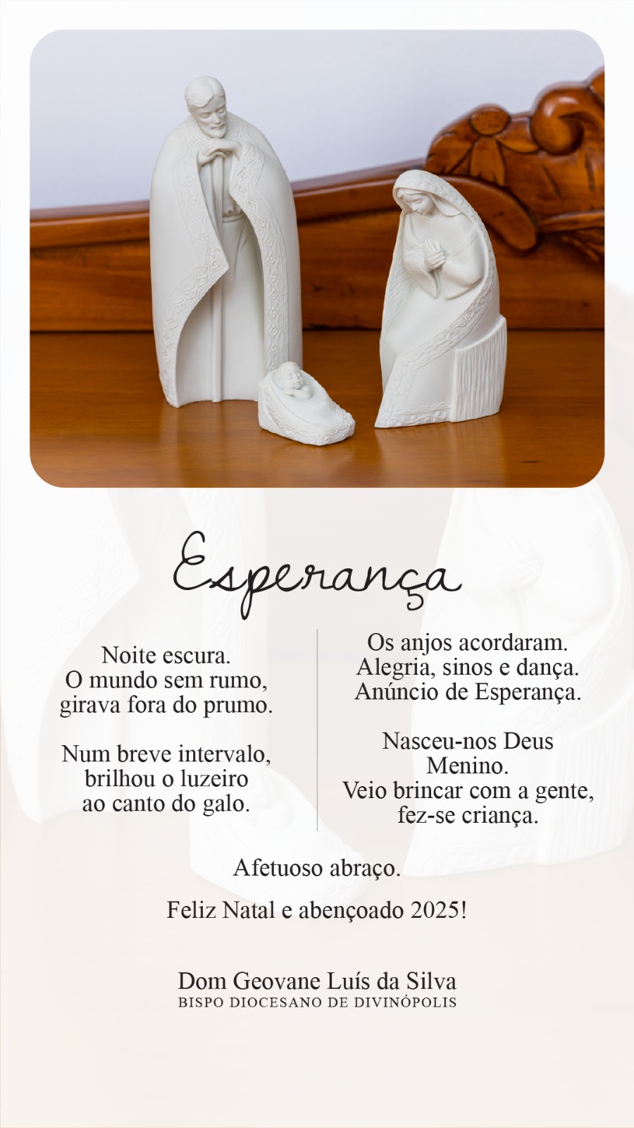 Foto de Esperança | Dom Geovane Luís