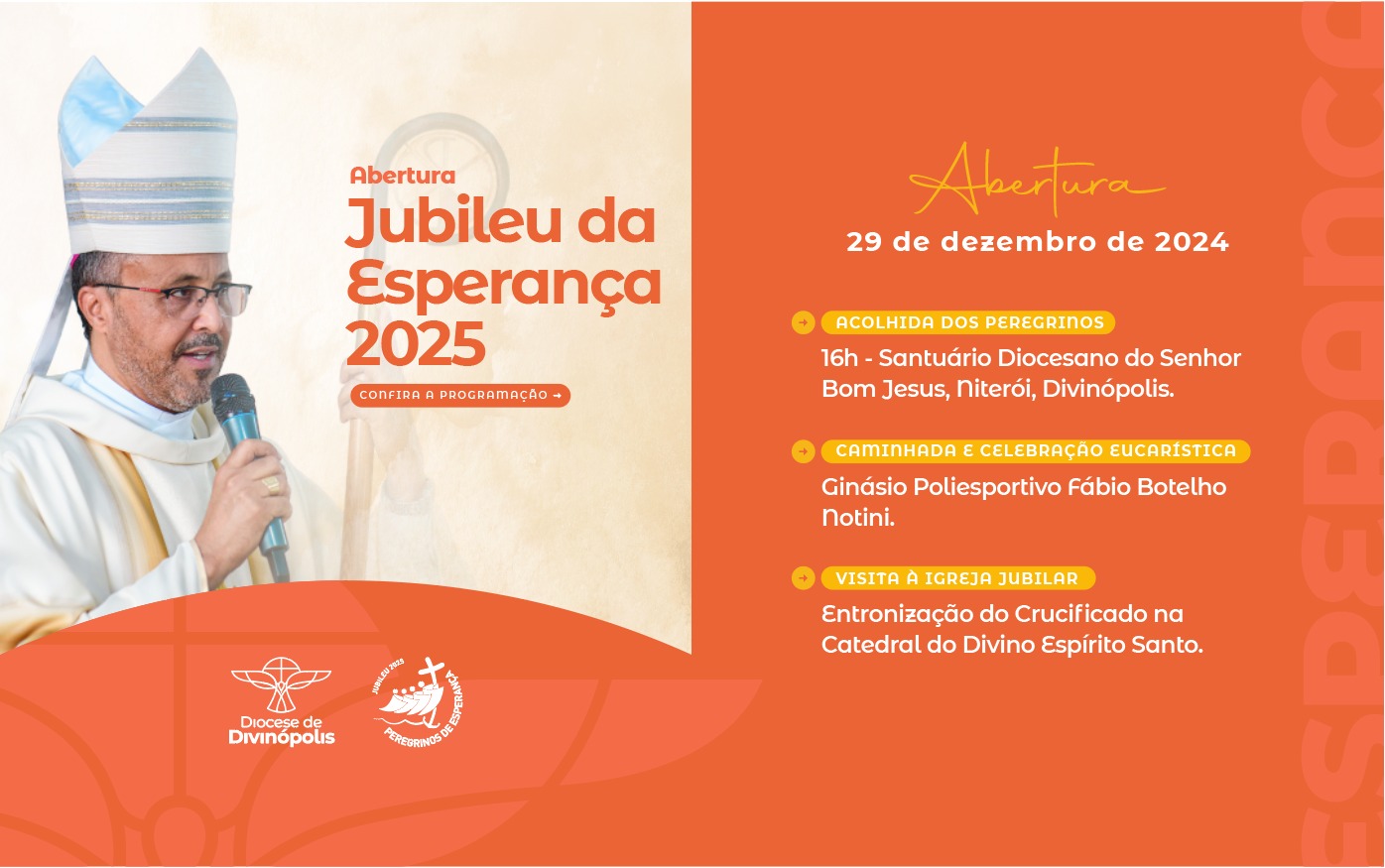 Foto de Acesse aqui o folheto e a programação da Abertura do Ano Santo 2025, em Divinópolis