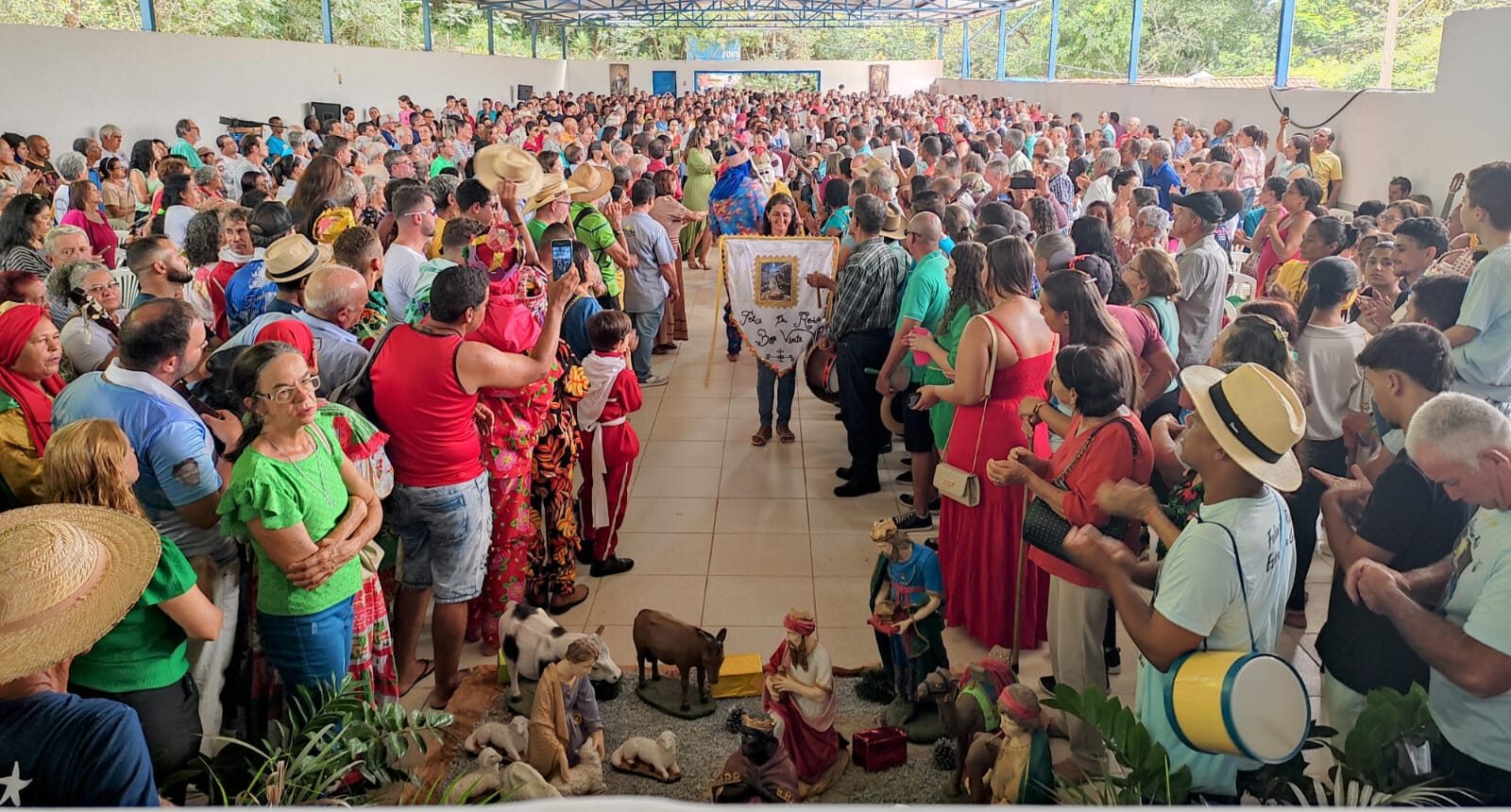 Foto de Encontro Regional de Folia de Reis supera edição anterior com 14 grupos