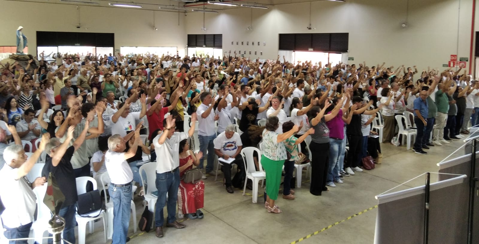 Foto de Encontro de Formação Litúrgica da Quaresma e Semana Santa reúne centenas de pessoas em Itaúna