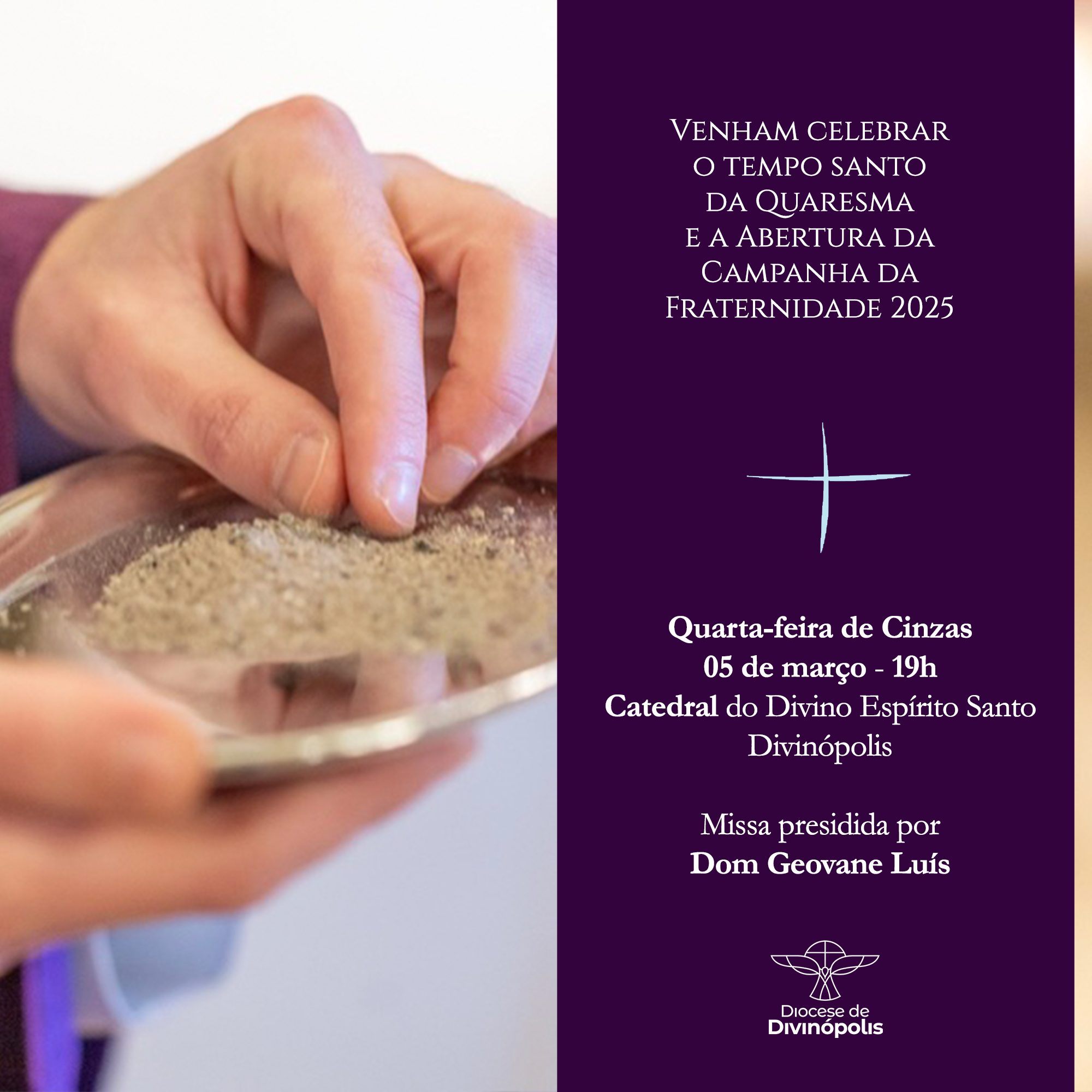 Foto de Convite para Coletiva de Imprensa e Missa de Abertura da CF 2025 na Diocese de Divinópolis