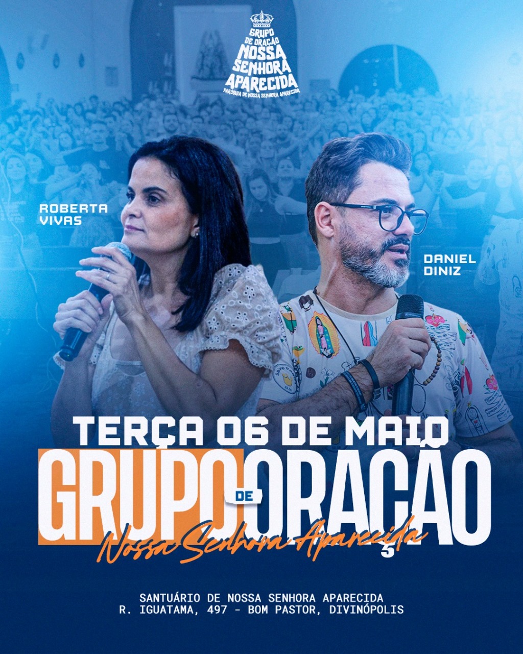 Foto de Grupo de Oração Nossa Senhora Aparecida recebe convidados no dia 06