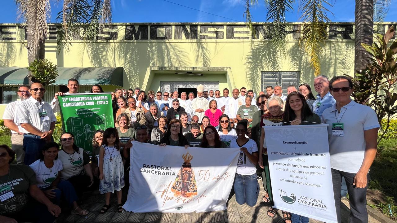 Foto de Dom Geovane celebra no Encontro Estadual da Pastoral Carcerária do Regional Leste 2